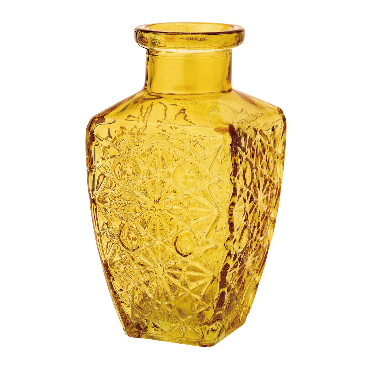 花瓶 プチフラワーベース アンバー ( 花ビン 花びん 花器 ベース フラワーベース フラワー 花 飾る 花入れ ガラス ガラス製 色ガラス おしゃれ 一輪挿し ) 【シス】 シス