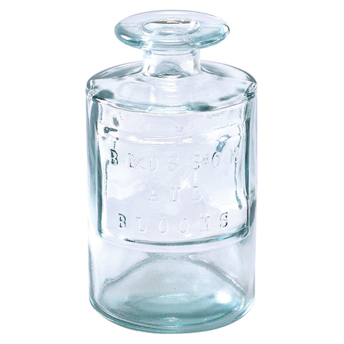 花瓶 VALENCIA リサイクルガラスフラワーベース SIETE ( 花ビン 花びん 花器 フラワーベース フラワー 花 飾る 花入れ ガラス ガラス製 クリア 透明 色ガラス おしゃれ 一輪挿し ) 【クリア】 クリア