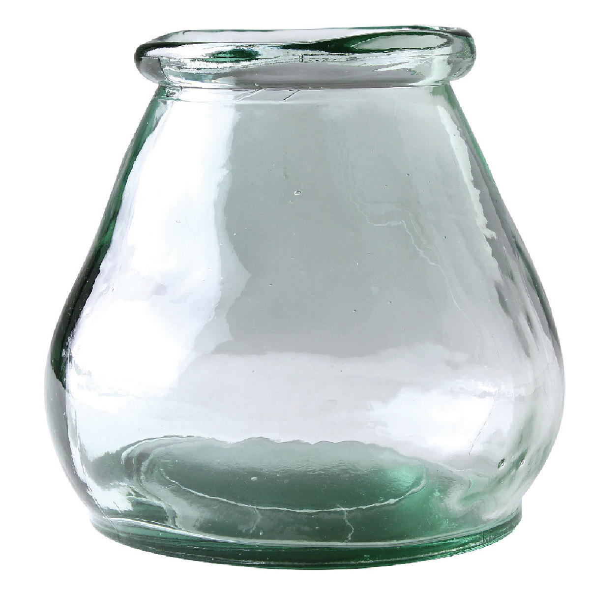 花瓶 VALENCIA リサイクルガラス ミニフラワーベース CERO ( 花ビン 花びん 花器 フラワーベース フラワー 花 飾る 花入れ ガラス ガラス製 クリア 透明 色ガラス おしゃれ 一輪挿し ) 【クリア】 クリア