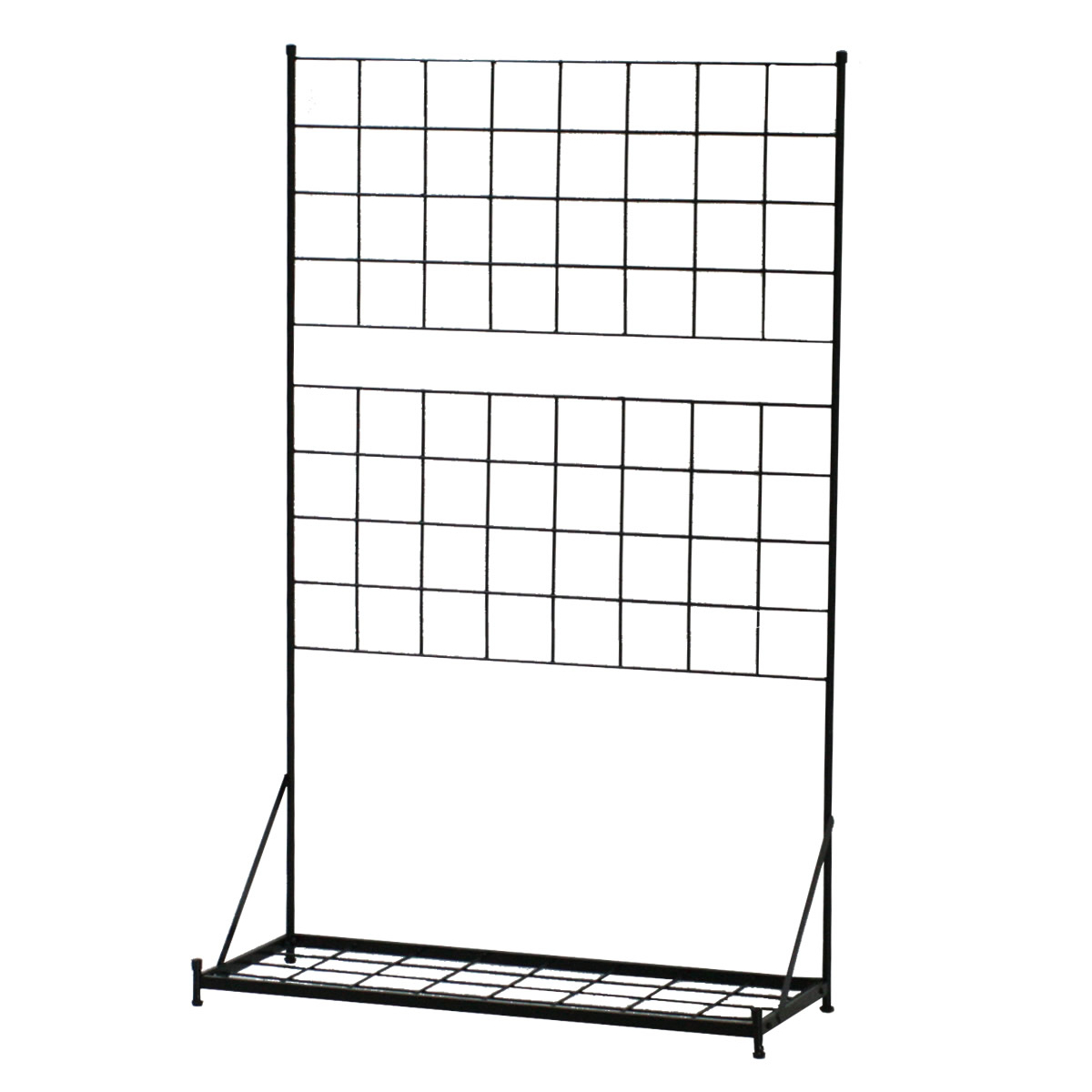 フェンス プランター台付フェンス グラフ ロータイプ 高さ142cm ( グリーンフェンス グリーン カーテン ガーデンフェンス プランター 自立 ガーデニング スチール 緑のカーテン 庭 ガーデングッズ インテリア おしゃれ )