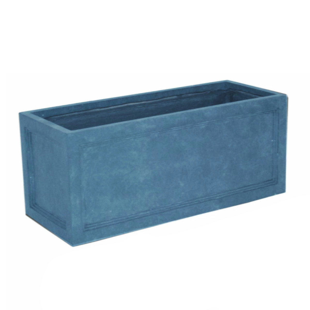 プランター マグネシウムプランター 幅60cm ( プランターカバー スクエア 植木鉢 鉢 底穴 屋外 外 家庭菜園 寄せ植え おしゃれ ポット 鉢カバー 鉢植え 屋内 長角型 長方形 大型プランター 水抜き穴 大型 花 ) 【グレー】 グレー