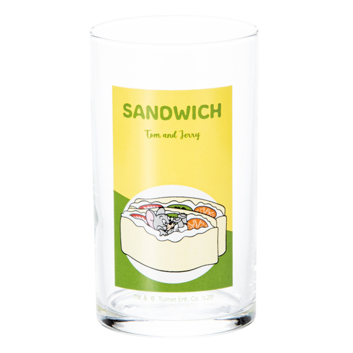 グラス 250ml トム&ジェリー ( 日本製 ガラス トム ジェリー キャラクター コップ タンブラー かわいい カフェ風 アイスクリーム タフィー ) 【タフィー】 タフィー