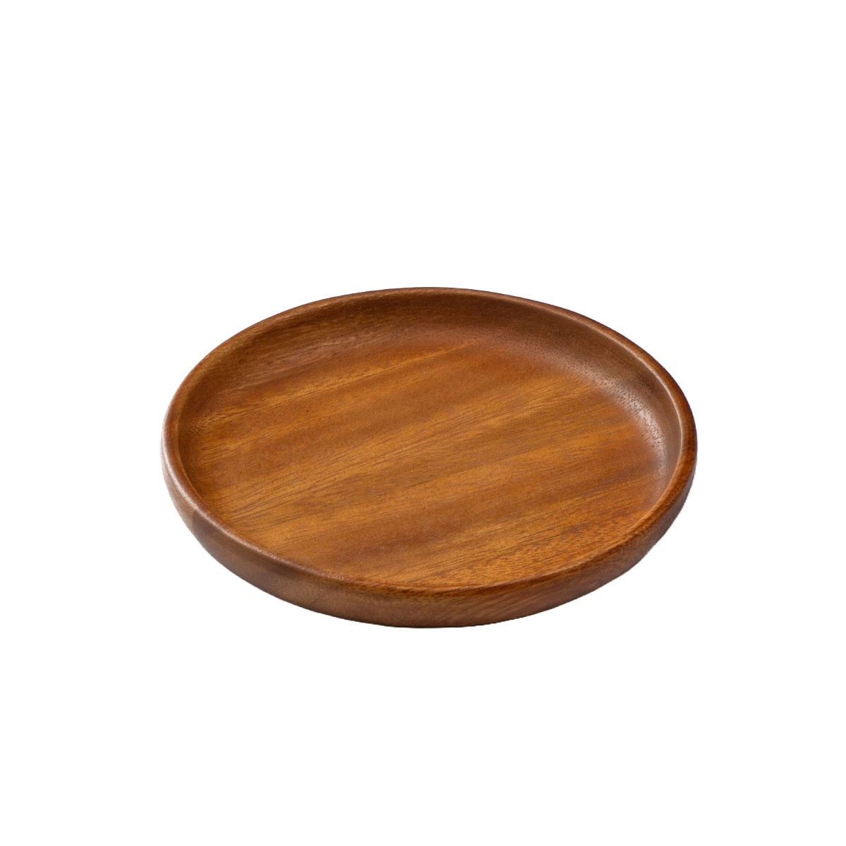 プレート アカシア ラウンド 15cm ( 木製 皿 お皿 丸 丸型 木製プレート 木製皿 おしゃれ かわいい 北欧 北欧風 軽い 割れにくい 菓子皿 取り皿 )