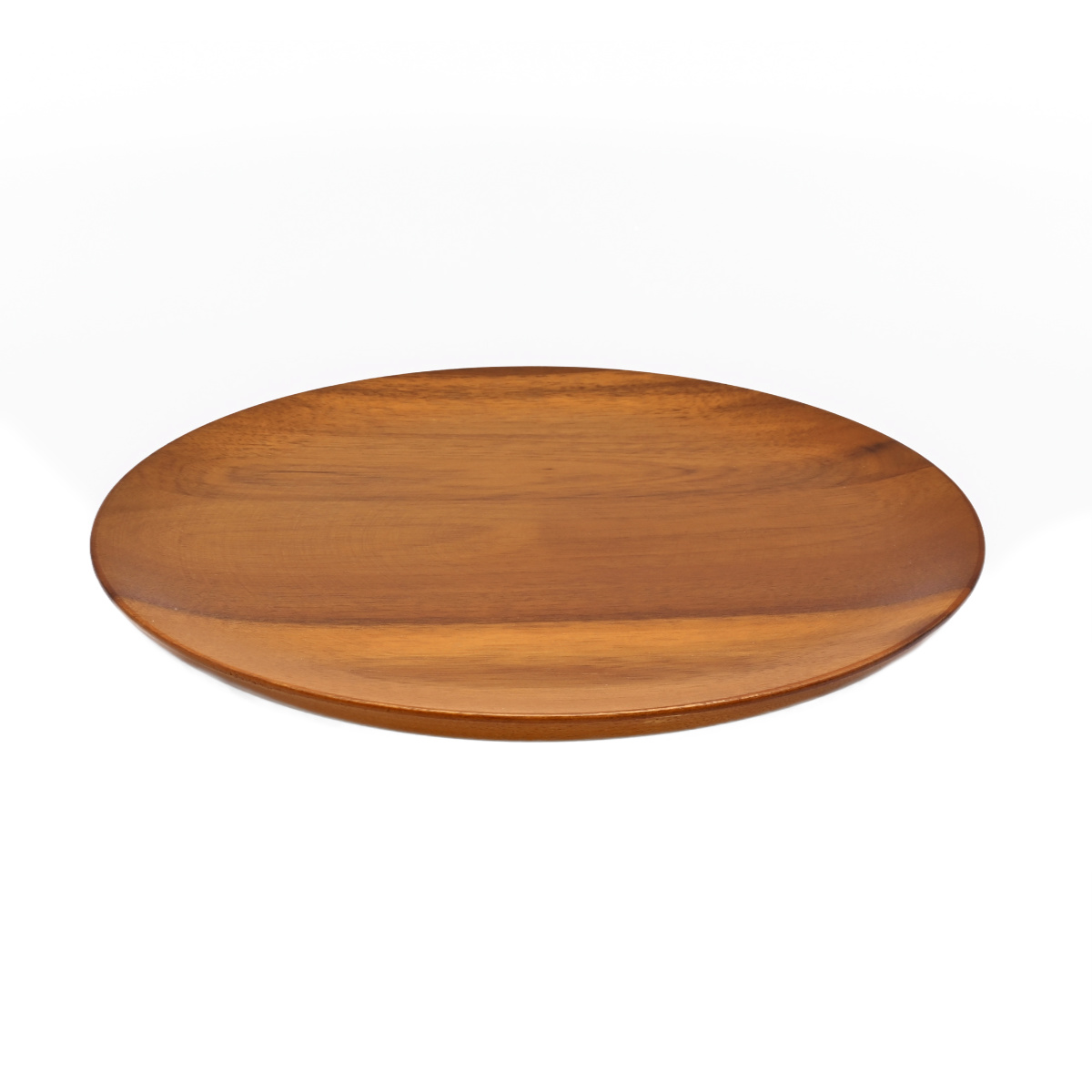 プレート アカシア 薄型プレート ラウンド 直径23cm ( 木製 皿 お皿 おしゃれ かわいい 北欧 北欧風 食器 木製食器 カフェ風 )