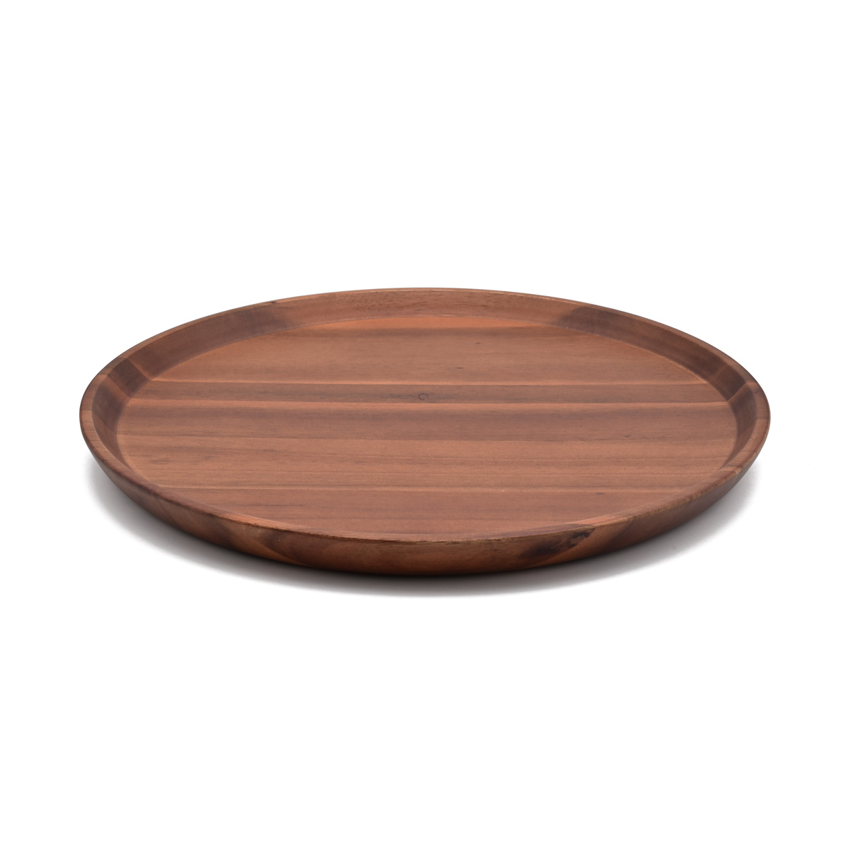 プレート アカシア スタッキング ラウンド S 直径21cm ( 木製 天然木 丸型 丸 木製プレート 木製トレー おしゃれ 北欧 北欧風 トレー トレイ キッチントレイ 積み重ね モーニングプレート パン トースト チーズ おつまみ )