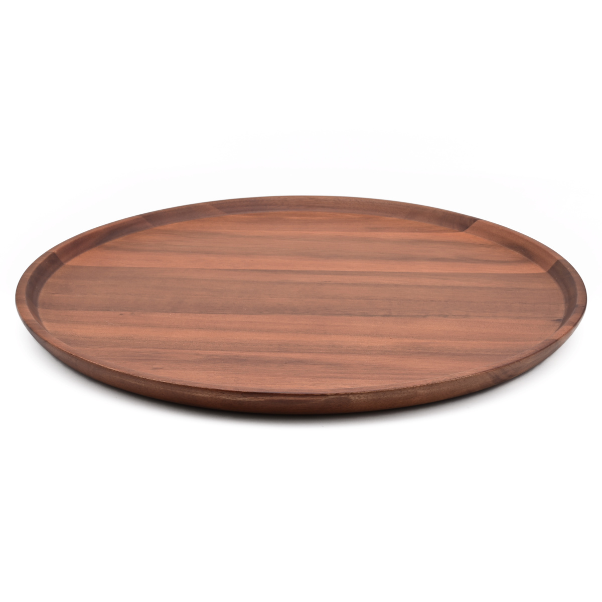 プレート アカシア スタッキング ラウンド L 直径28cm ( 木製 天然木 丸型 丸 木製プレート 木製トレー おしゃれ 北欧 北欧風 トレー トレイ キッチントレイ 積み重ね モーニングプレート パン トースト チーズ おつまみ )