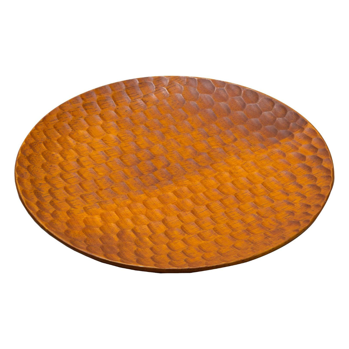 プレート ハニカムボード 丸 20cm ( 木製 ラバーウッド サービングボート カッティングボード ボード 丸型 おしゃれ 北欧 北欧風 ディスプレイ 飾る ランチ ディナー 割れにくい カフェ )