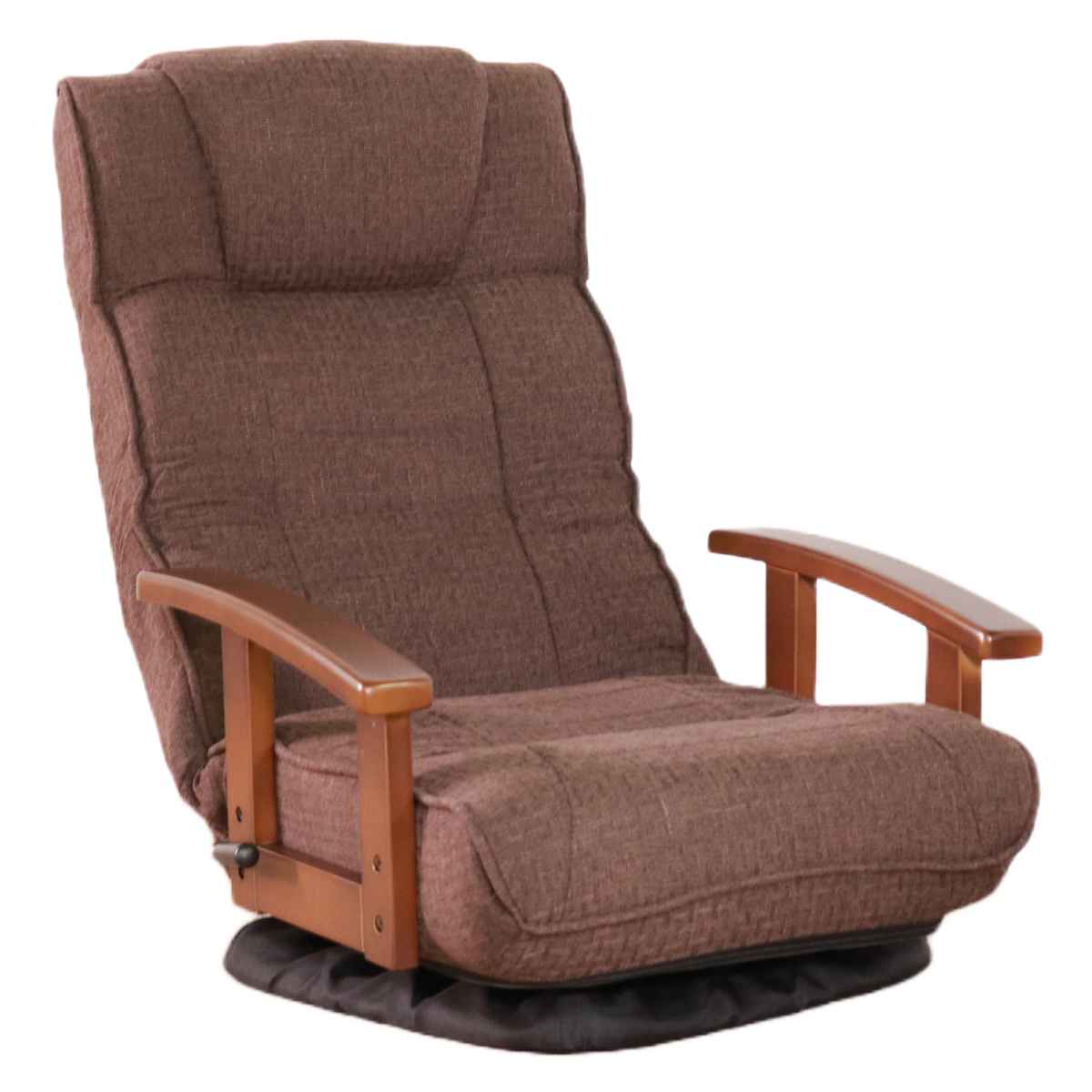 商品サイズ74×73×45cm回転式座椅子 肘掛け ハイバック リクライニング 1人掛けソファー おしゃれ