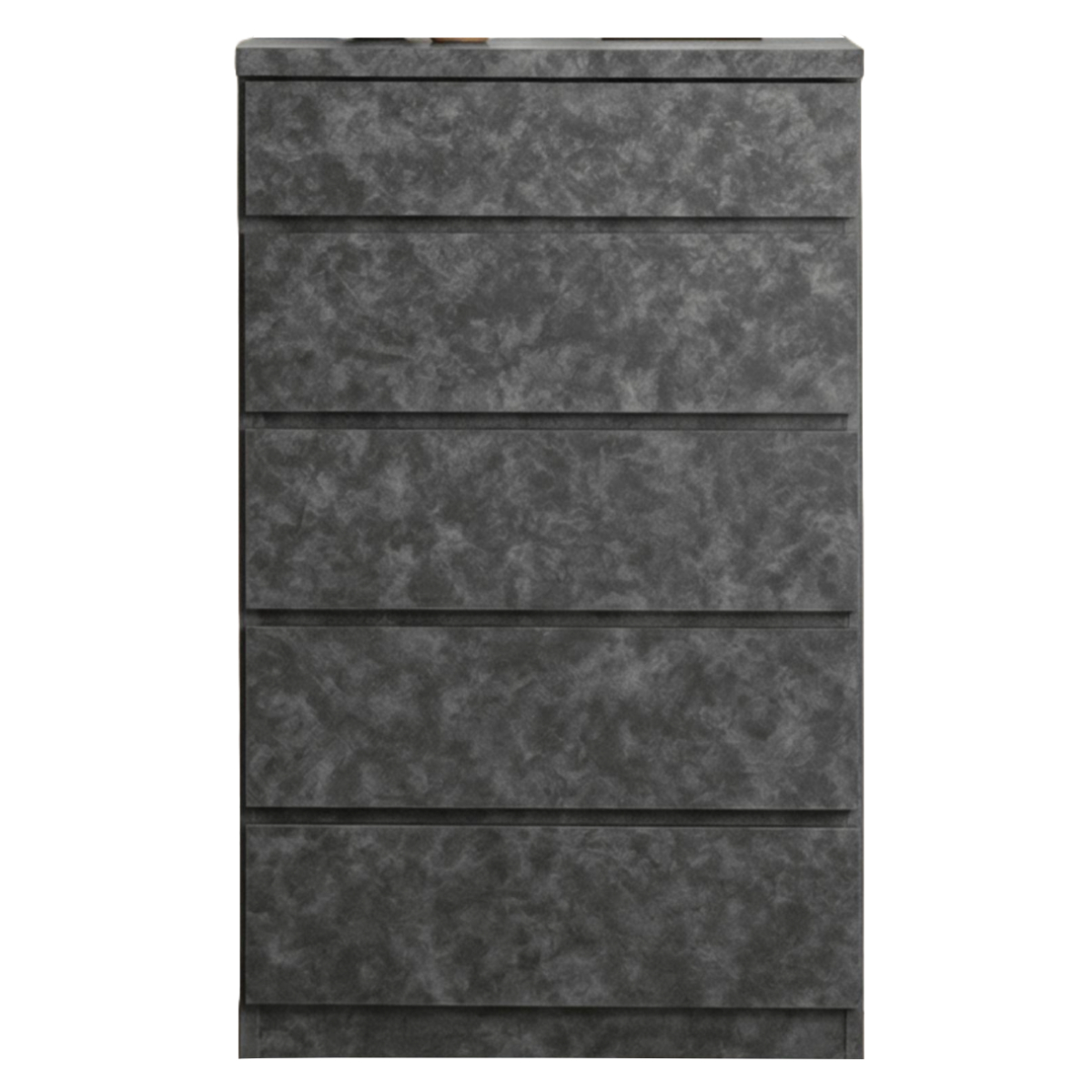 チェスト 幅60cm 5段 スリム 日本製 完成品 ( 5段チェスト たんす タンス リビングチェスト 収納 引き出し スリム 奥行30cm 薄型 木製チェスト 木製 木目 シンプル 北欧 幅60 60cm ) 【ブラック】 ブラック