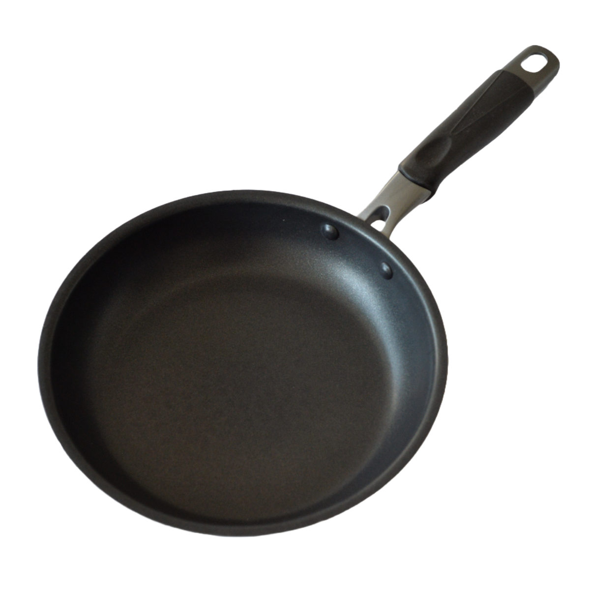 フライパン 28cm IH対応 霞 日本製 ( ガス火対応 オール熱源対応 金属ヘラOK ふっ素加工 軽い 国産 28センチ フッ素加工 フッ素コーティング アルミ製 軽量 シリコンハンドル )