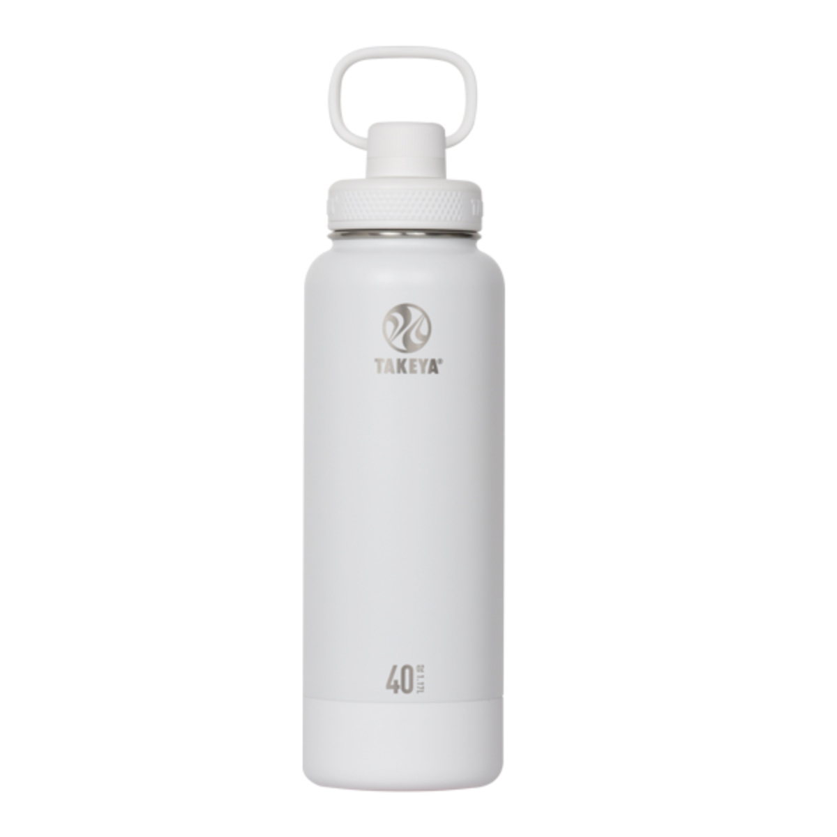 水筒 約 1L 1.17L アクティブライン2 TAKEYA タケヤフラスク ( タケヤ 保冷専用 直飲み ダイレクトボトル ステンレスボトル 直のみ マイボトル ボトル すいとう スポーツ 洗浄ブラシ付き おしゃれ ) 【アクティブホワイト】 アクティブホワイト