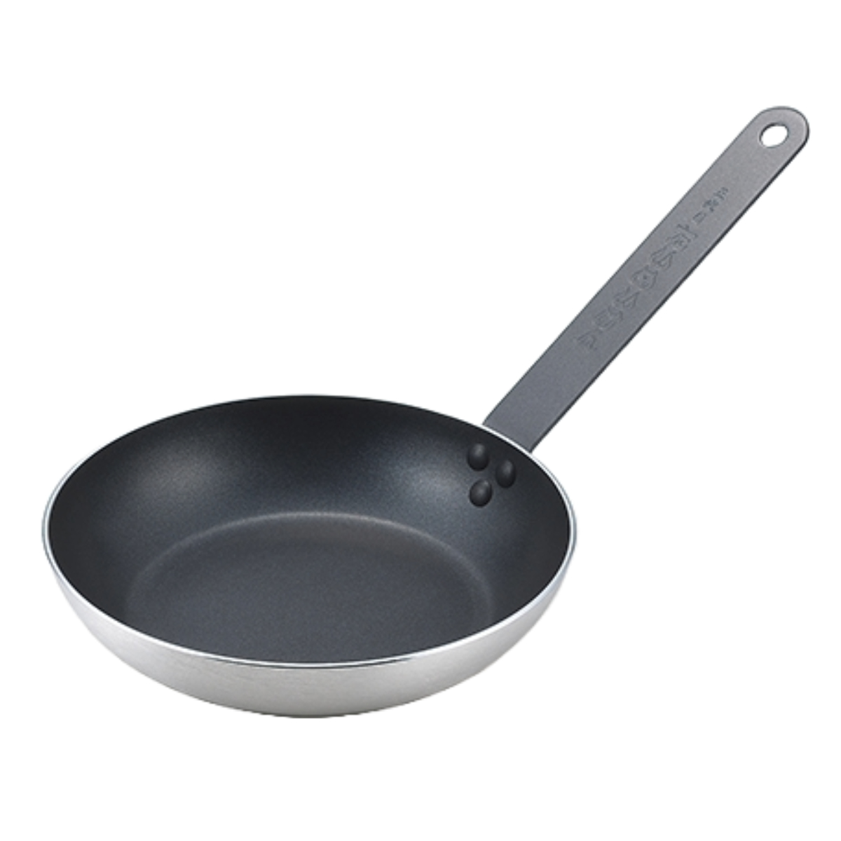 フライパン 22cm IH対応 たいめいけん オムレツパン ( ガス火対応 ふっ素加工 軽い アルミフライパン 22センチ フッ素加工 フッ素コーティング アルミ製 オムレツ ミニ 軽量 )