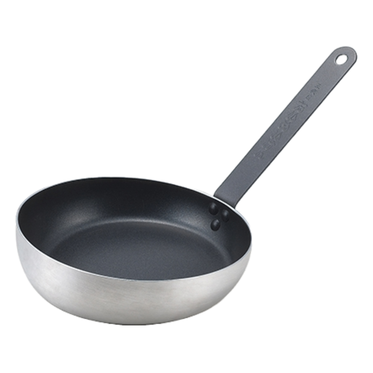 フライパン 22cm 深型 IH対応 たいめいけん チキンライスパン ( ガス火対応 ふっ素加工 軽い 炒め鍋 アルミフライパン いため鍋 片手鍋 22センチ フッ素加工 フッ素コーティング アルミ製 軽量 )