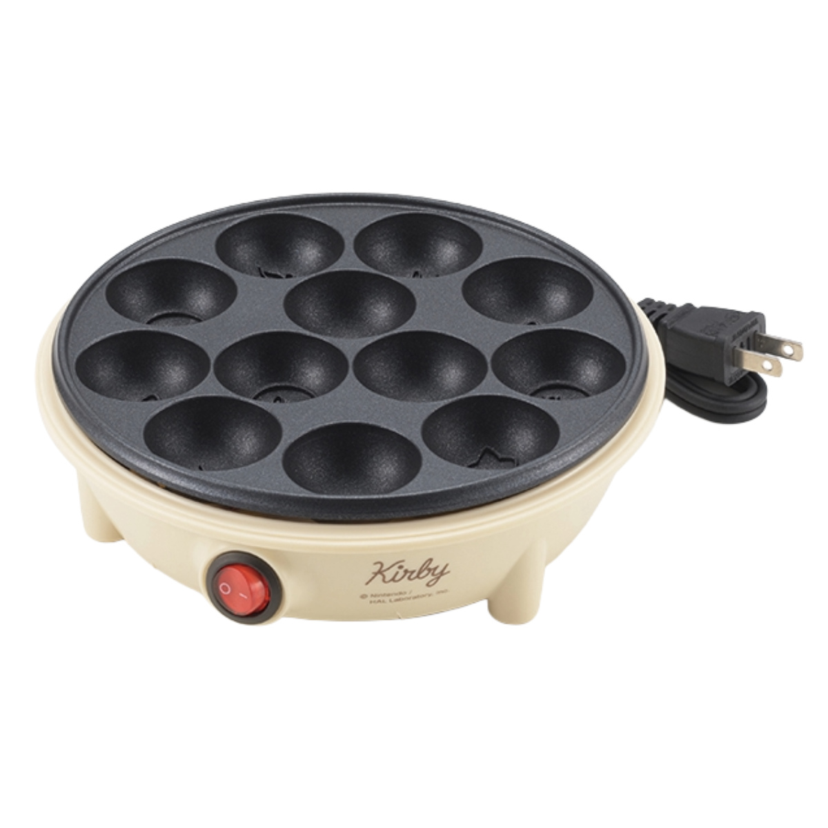 電気たこ焼き器 星のカービィ ( ホットプレート たこ焼き器 タコ焼き器 タコ焼きプレート 丸型 カービィ PSEマーク適合 たこ焼き タコ焼き フッ素加工 卓上 調理家電 キッチン家電 キッチン用品 台所用品 料理道具 家電 )