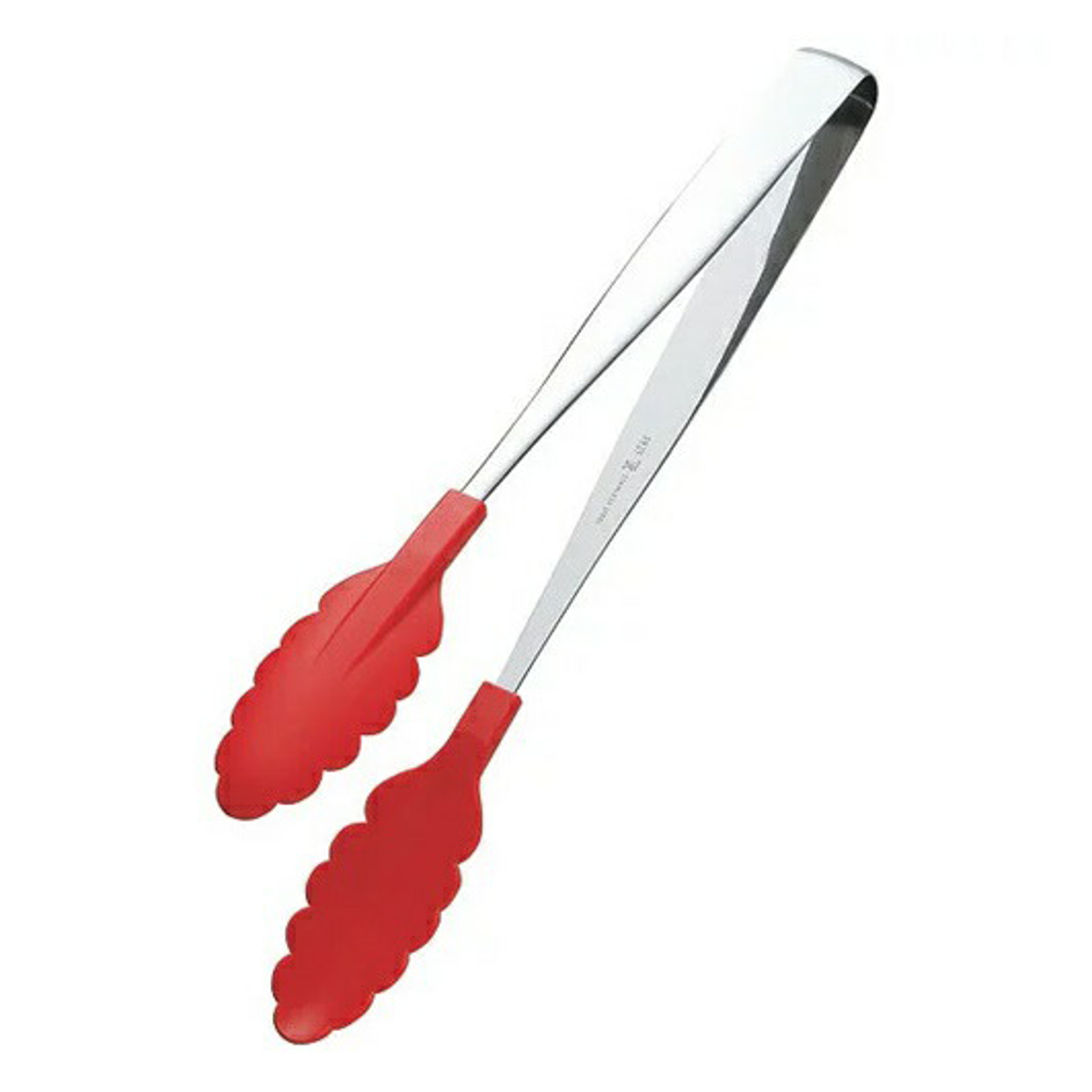 トング 30cm ナイロン製 耐熱 抗菌 カラートング ( ナイロントング 大 食洗機対応 日本製 キッチントング 調理トング 取り分けトング 揚げ物 盛り付けトング キッチン小物 キッチンツール ) 【レッド】 レッド