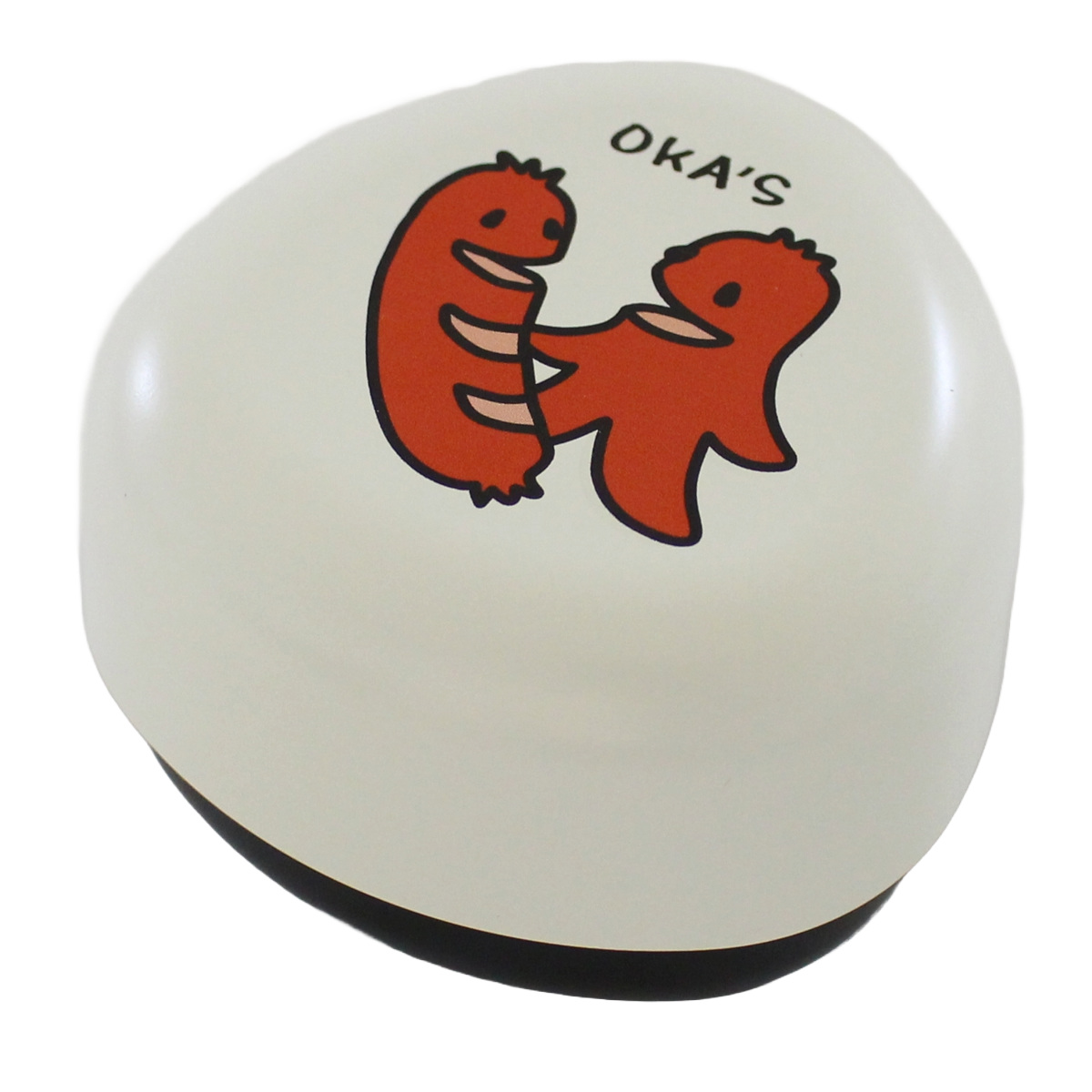 おにぎり ケース ワンタッチおにぎりBOX OKA’S ( 弁当箱 おにぎりケース おむすびケース おむすび 一段 一段弁当箱 三角 コンパクト ハコヤ はこや 日本製 お弁当グッズ ランチグッズ ) 【ソーセージ】 ソーセージ