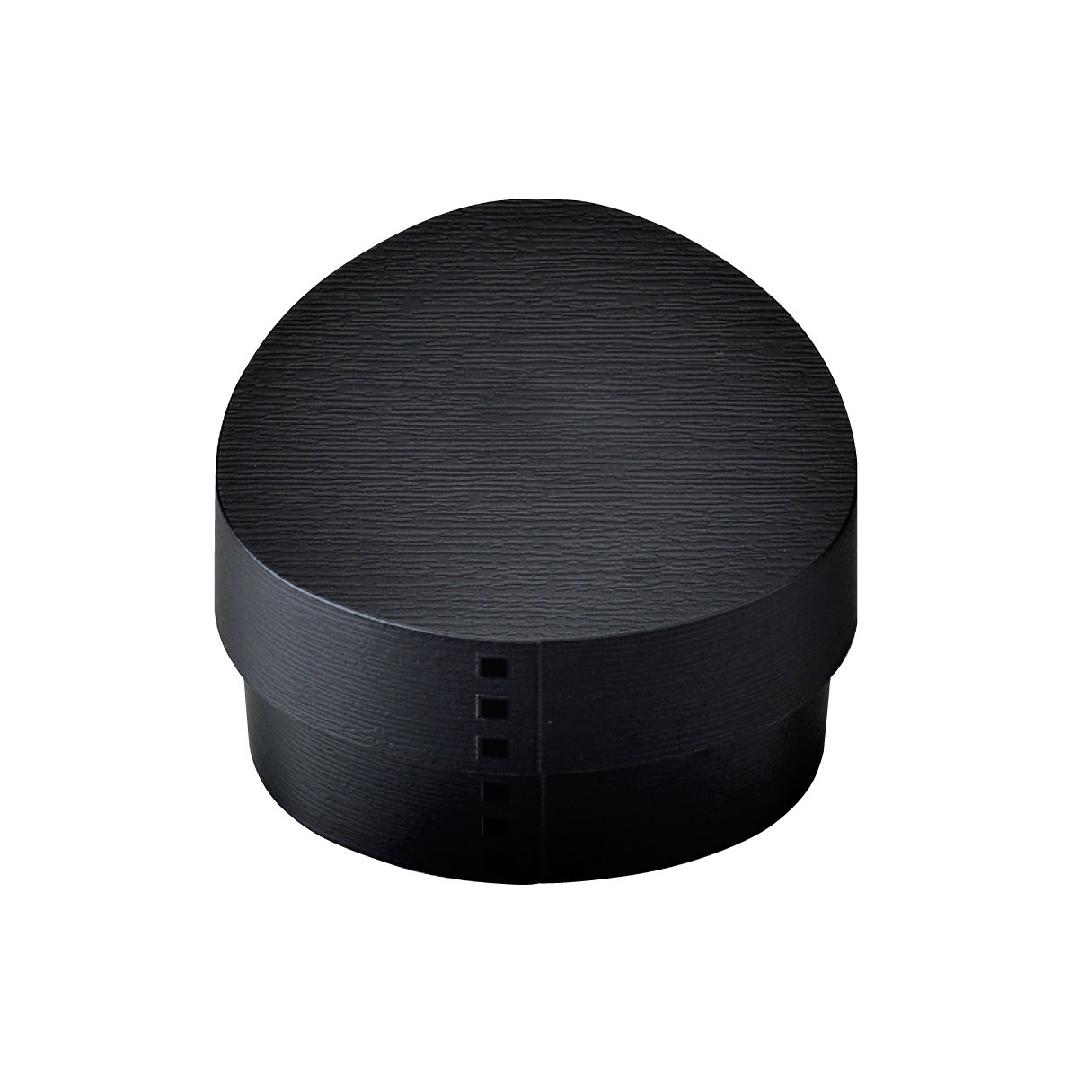 おにぎりケース わっぱおにぎりケース モノトーン 抗菌 ( おむすびケース 弁当箱 おにぎり おむすび ケース 三角 和風 日本製 お弁当箱 おにぎり用 おむすび用 デザートケース フルーツケース お弁当 弁当 ) 【マットブラック】 マットブラック