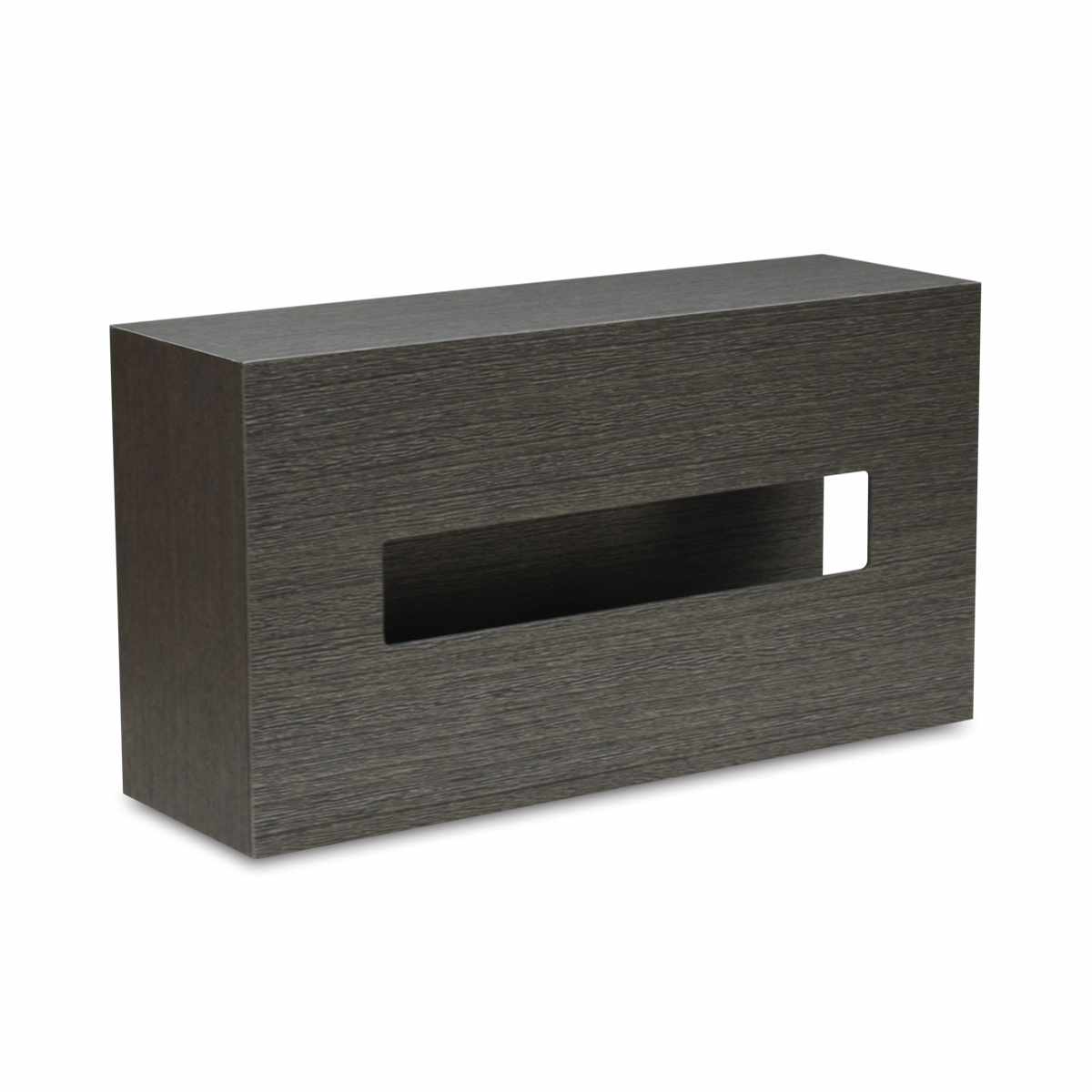 ティッシュケース バスク マグネット ペーパーホルダー ( マグネットタイプ 日本製 ティッシュボックス 木製 磁石 冷蔵庫 洗濯機 キッチン ポリ袋 ティッシュ 収納 ケース インテリア 雑貨 ) 【ブラック】 ブラック