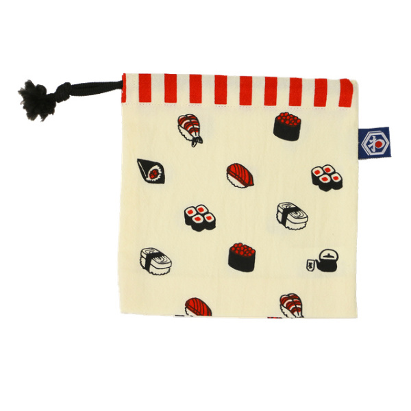 Dショッピング コップ袋 巾着袋 わ 巾着ポーチ 寿司 巾着 袋 ポーチ 給食袋 コップ入れ ランチ巾着 小物入れ きんちゃく袋 お弁当袋 巾着バッグ 和柄 和風 大人 カテゴリ 弁当箱の販売できる商品 リビングート ドコモの通販サイト