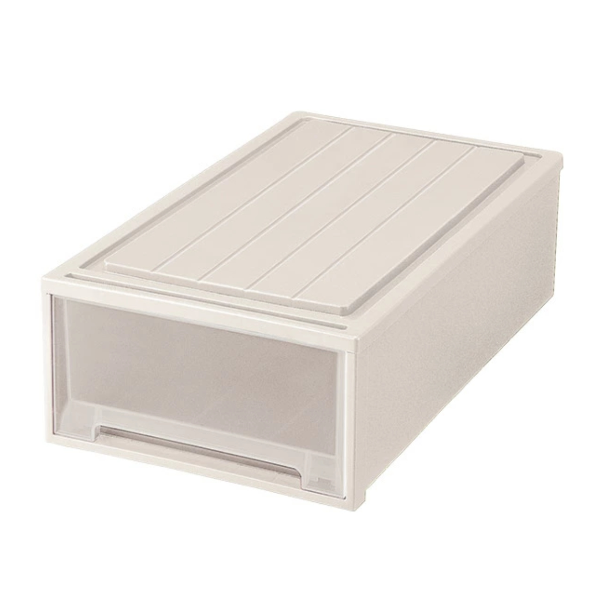 収納ケース 4個セット Fitsケースに積み重ねられる ビュートケース ワイド W-23 引き出し 押入れ ( 収納 衣装ケース 積み重ね 幅44 奥行74 高さ23 天馬 日本製 押し入れ収納ケース スタッキング 収納ボックス 押し入れ 押入れ収納 )