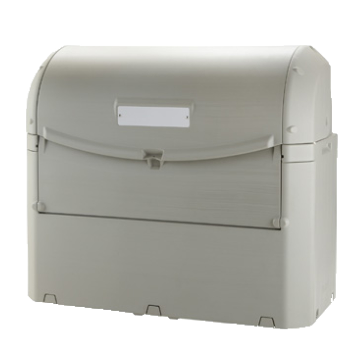 ゴミ箱 約1000L ワイドペールST1000 ( 法人限定 ごみ箱 1000リットル スライド蓋 カギ穴付き 排水口付き 屋外収納 コンテナ 収納庫 ゴミ置き場 物置 保管庫 倉庫 鍵別売り )