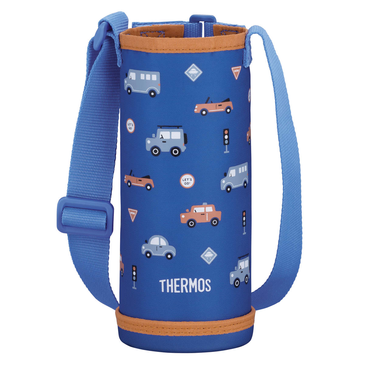 サーモス 水筒 ボトルポーチ FJW-550TR 専用 ( THERMOS ポーチ ケース 対応 パーツ 部品 のみ 水筒カバー 専用パーツ 専用部品 水筒用パーツ 交換 交換用 替え ) 【コバルトブルー】 コバルトブルー