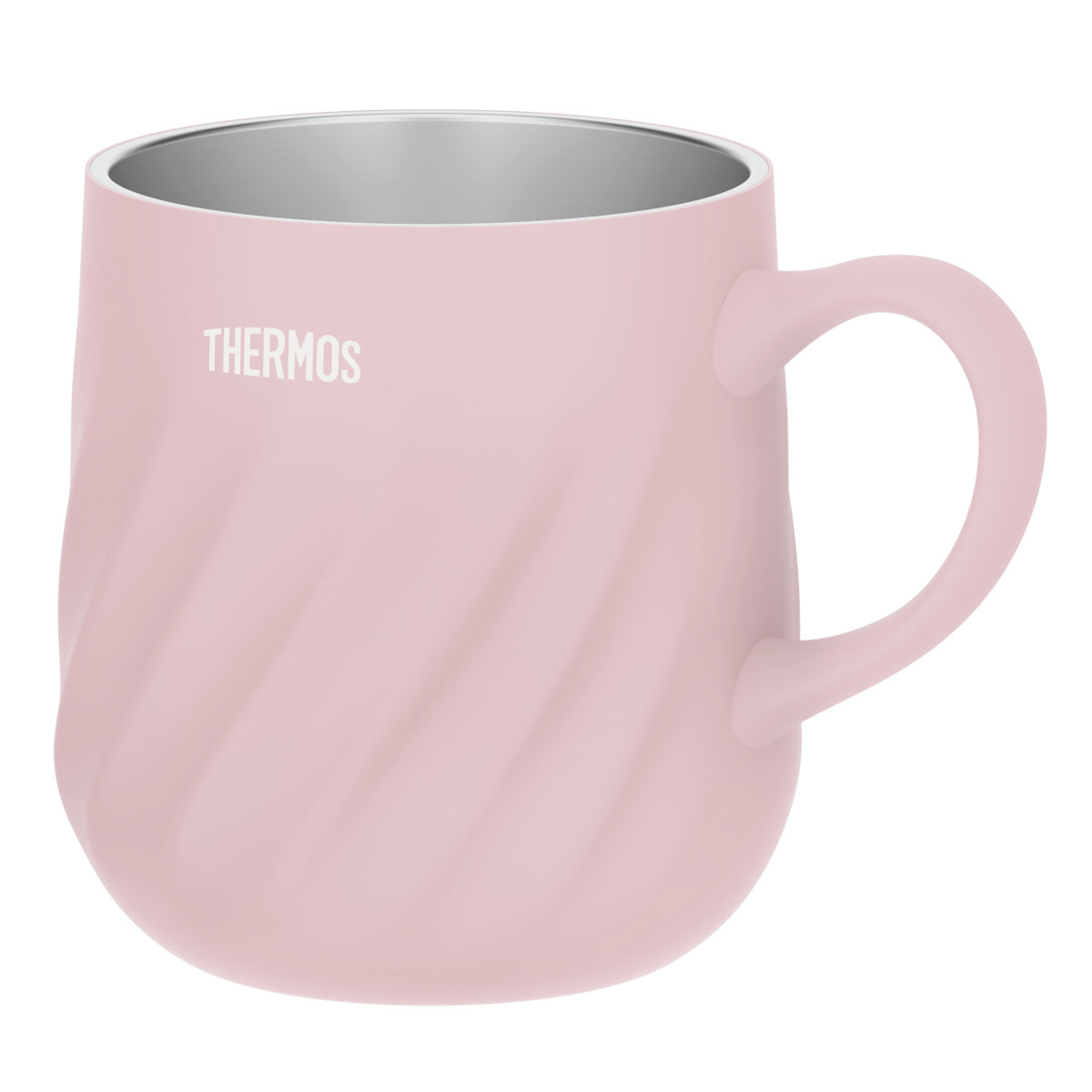 サーモス マグカップ 350ml 真空断熱 ( THERMOS ステンレス コップ マグ 保温 保冷 食洗機対応 おしゃれ かわいい 保温マグカップ 保冷マグカップ ホット アイス 魔法びん構造 ) 【ピンク】 ピンク