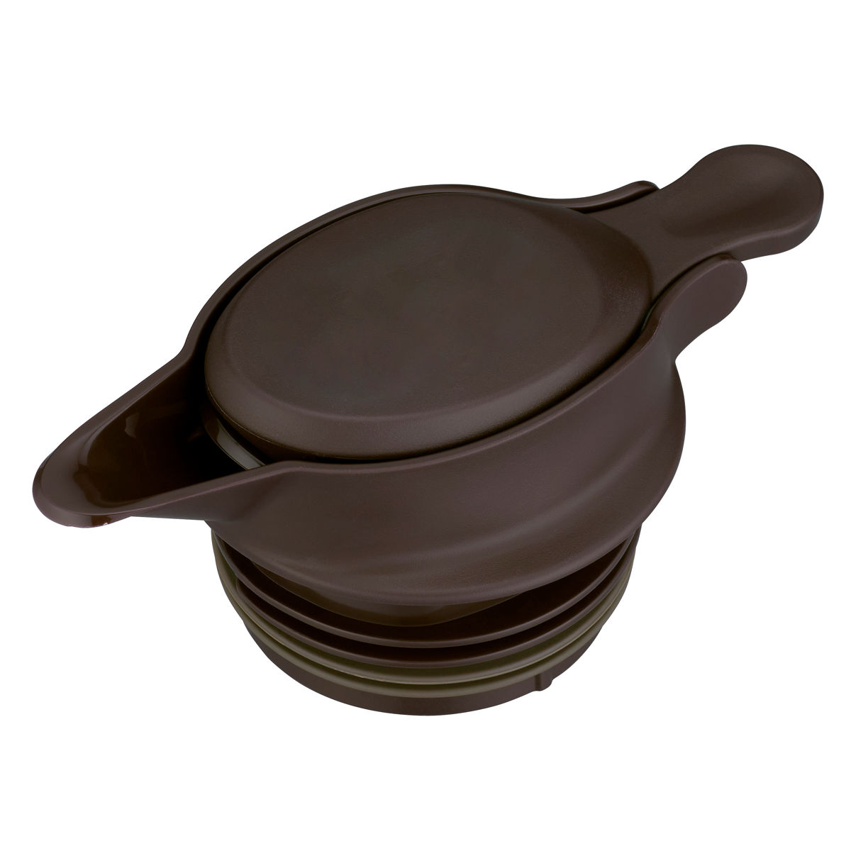 中せん TTB TTG サーモス Thermos 中栓 パッキンセット付 ( 栓 本体別売り 別売りパーツ TTG-1000 TTG-1500 TTG-2000 TTB-1001 TTB-1501 TTB-2001 ) 【ブラウン】 ブラウン