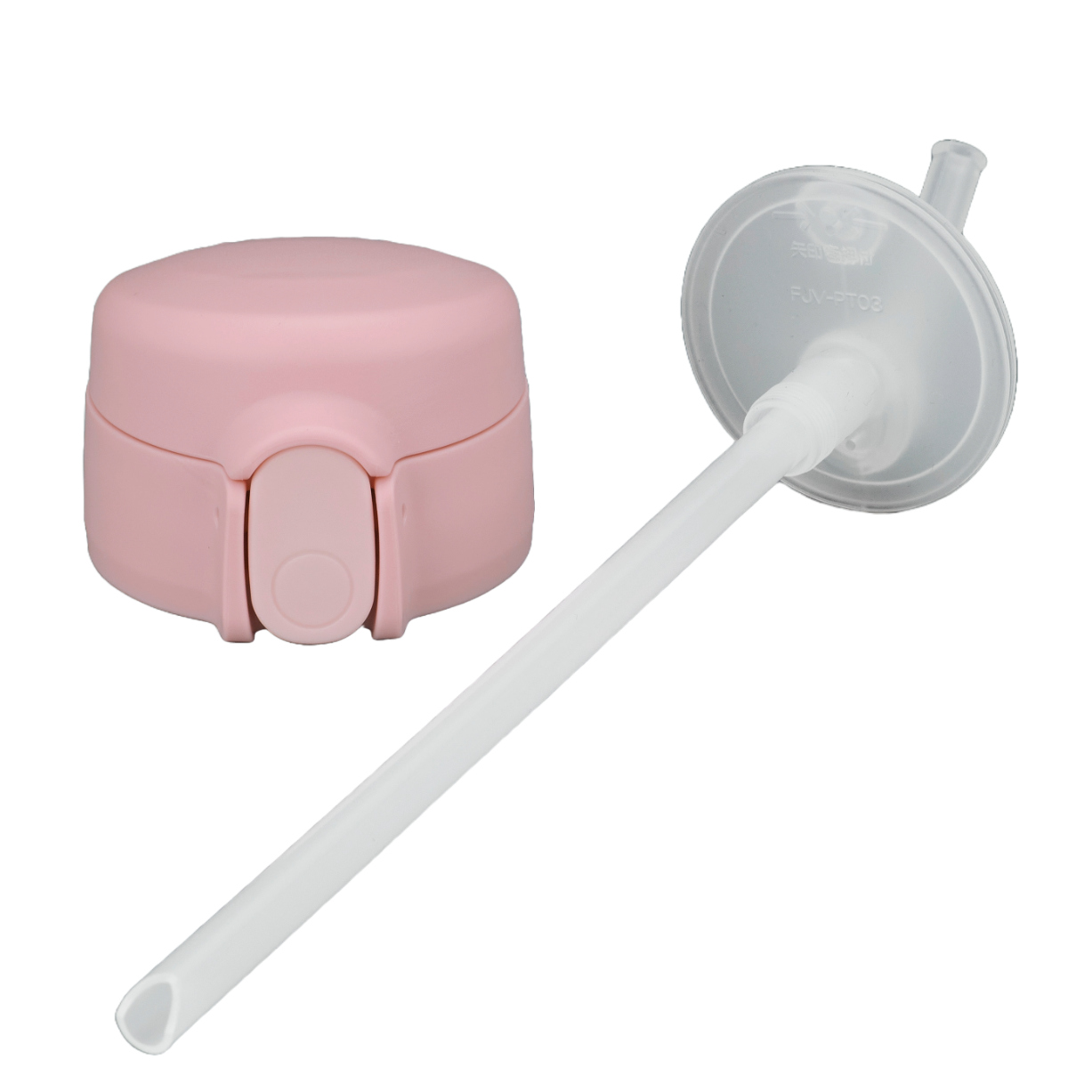 サーモス FJW-550ストローキャップユニット ストローセット付 ( THERMOS 対応 パーツ 部品 のみ 交換 交換用 替え 買い替え 専用パーツ 専用部品 水筒用パーツ 適合 適応 水筒パッキン 蓋パッキン シリコンパッキン ) 【ライトピンク】 ライトピンク