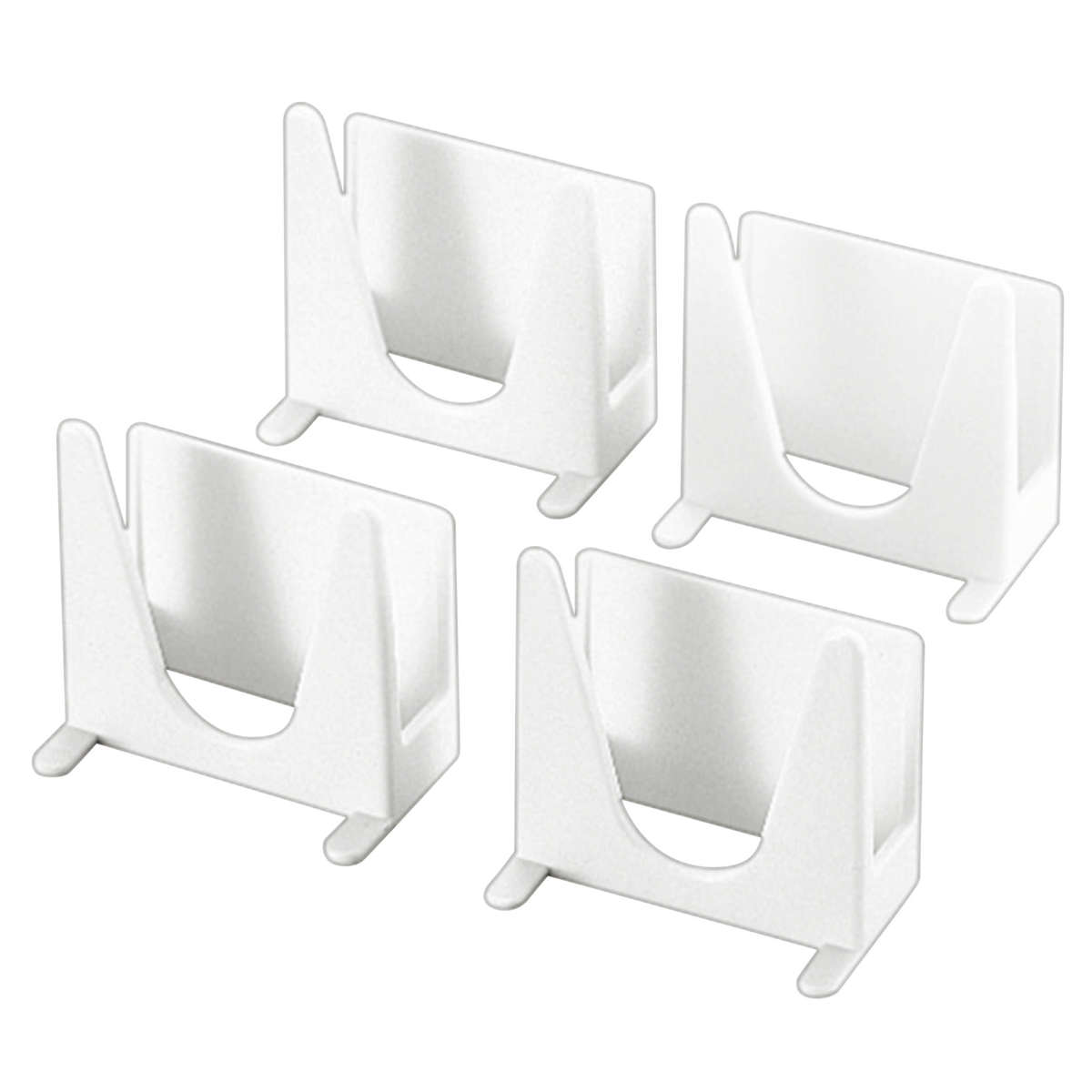 鍋ふた 収納 鍋の蓋掛け リッド 4個組 シンク下 ( 鍋蓋フック 鍋蓋ホルダー 鍋フタ フライパン蓋 スタンド 日本製 鍋蓋ラック コンパクト 目立たない 引出し 内側 粘着テープ 浮かせて収納 )