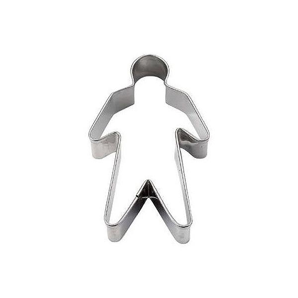 クッキー型 抜き型 ジェントルマン 人形 大 ステンレス製 ( クッキーカッター 製菓グッズ 抜型 クッキー抜型 手作り 製菓道具 お菓子作り クリスマス )