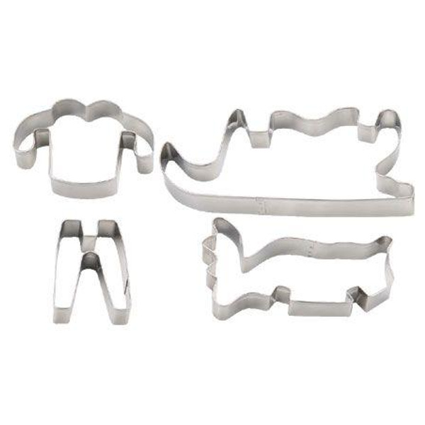 クッキー型 立体 トナカイ&スレイ 抜き型 ステンレス製 ( 組み立て 組立て 製菓グッズ 抜型 そり ソリ 製菓道具 手作り お菓子作り プレゼント クリスマス )