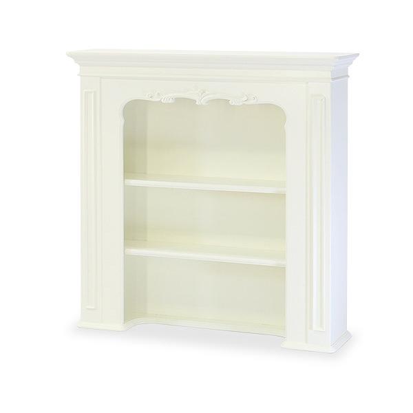 全てのアイテム 白家具 ディスプレイ 飾り棚 収納 幅100cm Blanc クラシック調 ロマンチック ラック マントルピース風 ディスプレイラック 姫系 おしゃれ かわいい 上品 ロココ調 クラシック ホワイト 白 棚 収納ラック 収納 Acossolutions Es