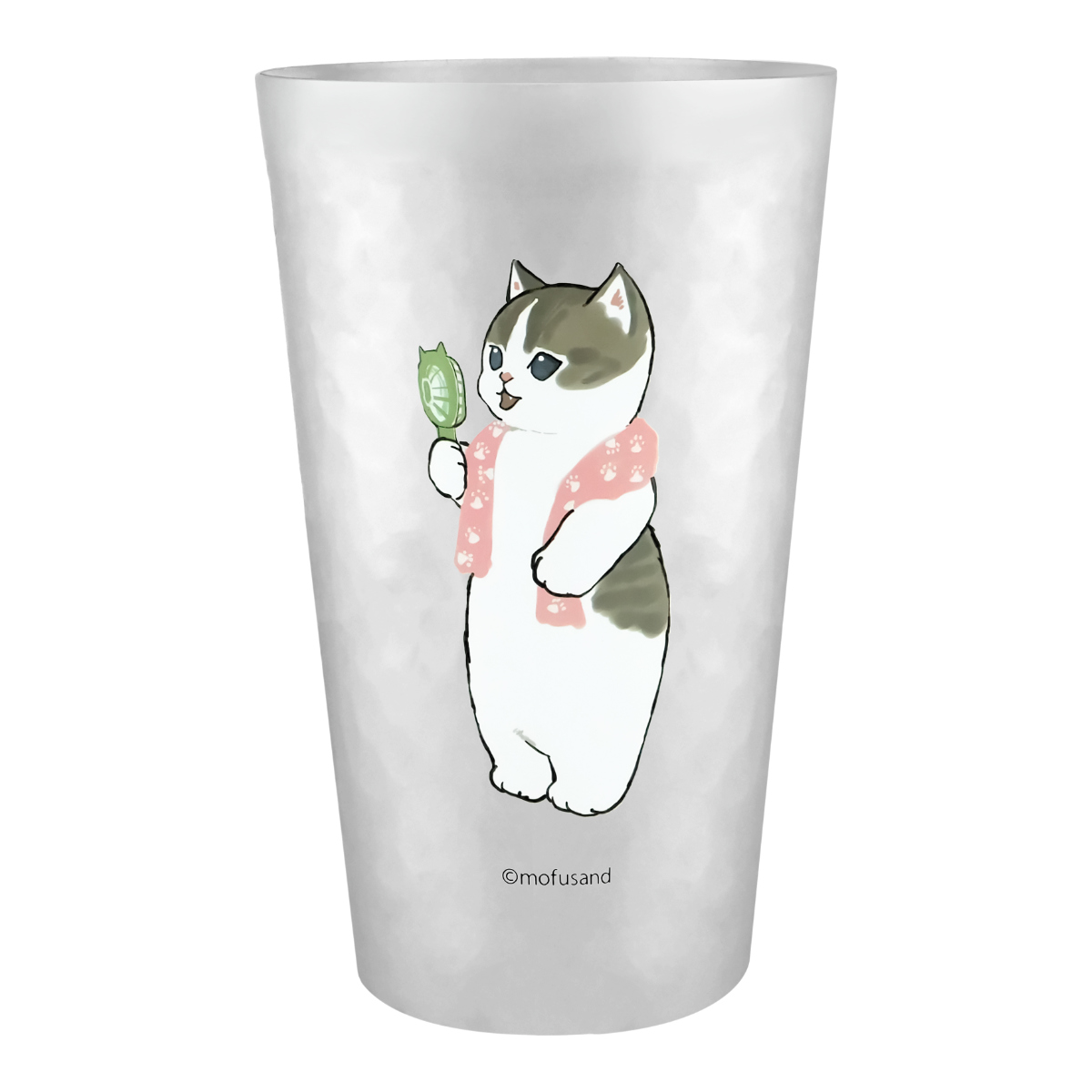 タンブラー 450ml mofusand アルミタンブラー ( モフサンド キャラクター かわいい ねこ ネコ 猫 おしゃれ さめにゃん 扇風機 ピーチにゃん メロンにゃん 軽量 コップ カップ ) 【扇風機】 扇風機