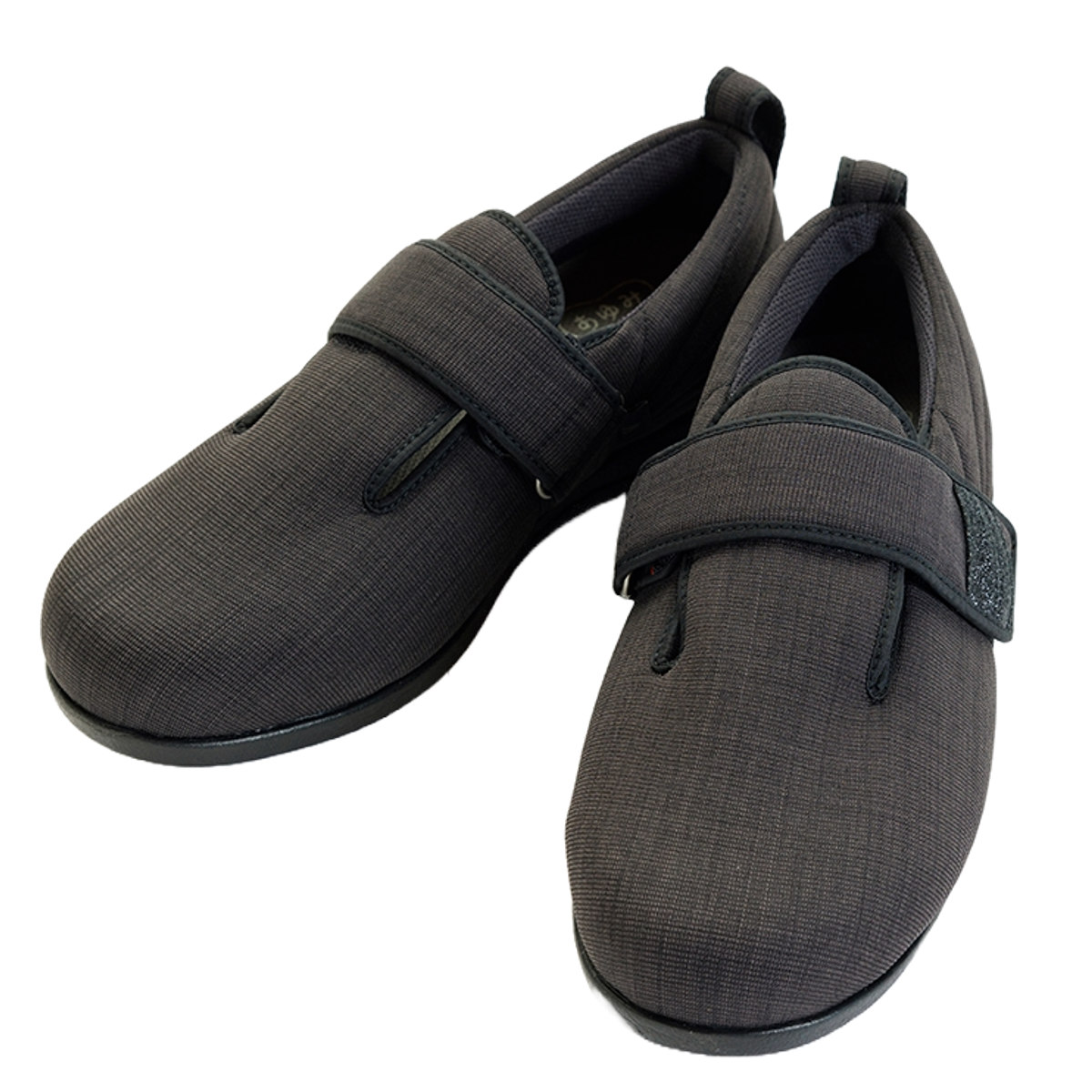 介護シューズ あゆみ ダブルマジック 3 両足 3E 凛 S~3L 施設用 ( 介護靴 靴 レディース メンズ 軽量 転倒予防 撥水 抗菌 防臭 介護用 おしゃれ あゆみ ケアシューズ 施設 屋内 男女兼用 高齢者 幅広 甲高 履きやすい 軽い ) 【ブラック LL】 ブラック LL