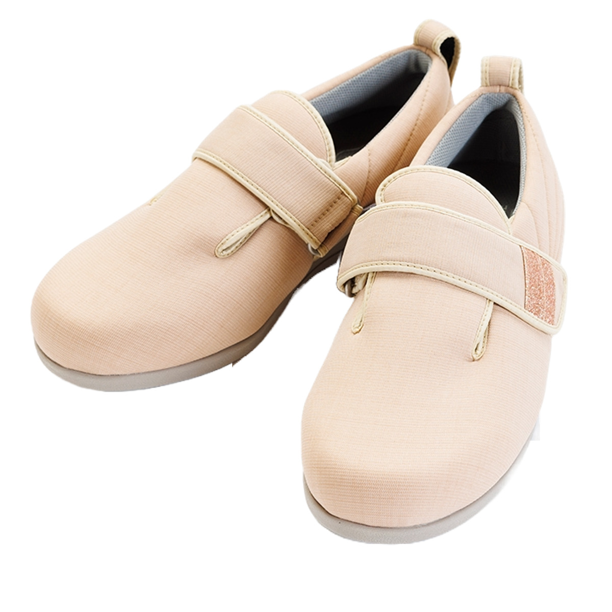 介護シューズ あゆみ ダブルマジック 3 両足 3E 凛 S~3L 施設用 ( 介護靴 靴 レディース メンズ 軽量 転倒予防 撥水 抗菌 防臭 介護用 おしゃれ あゆみ ケアシューズ 施設 屋内 男女兼用 高齢者 幅広 甲高 履きやすい 軽い ) 【ゴールド 3L】 ゴールド 3L