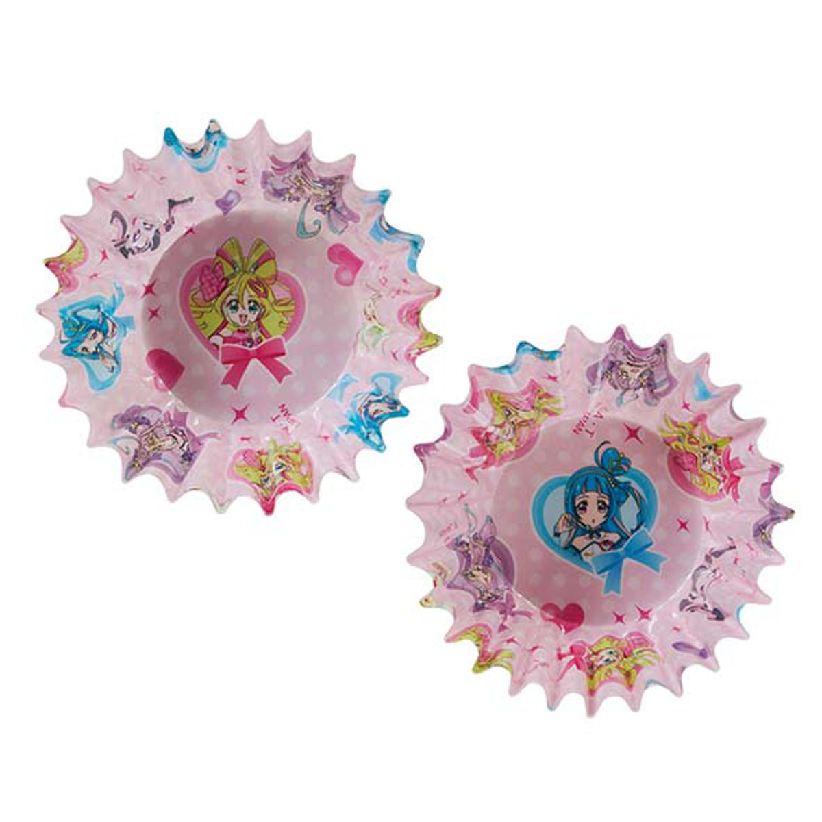 おかずカップ キミとアイドルプリキュア♪お弁当カップ 30枚入 ( キミとアイドルプリキュア♪ 30枚入り 電子レンジ対応 おかず入れ 子供用 日本製 子供 おかずケース 子ども用 おかず容器 お弁当グッズ お弁当用品 )