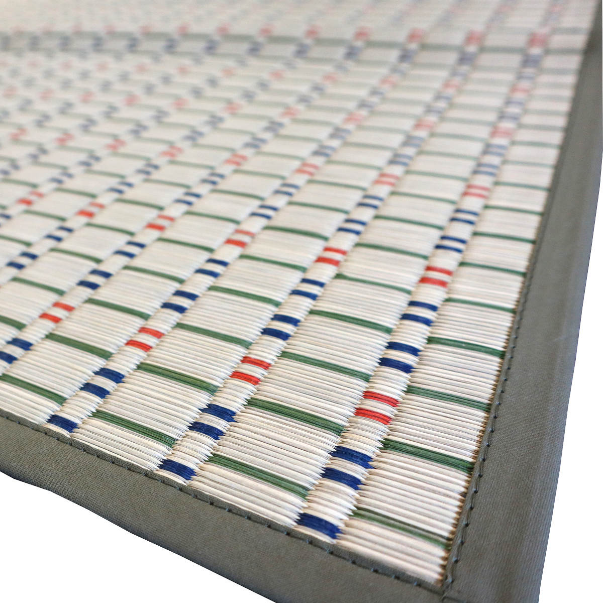 い草ラグ せせらぎ 191×191cm 掛川織 花ござ ( い草マット い草カーペット カーペット ラグ ござ 天然素材 い草 抗菌力 防カビ性 消臭性 除湿 保湿 静音 静音性 防カビ 抗菌 空気清浄 リラックス マット ) 【グリーン】 グリーン