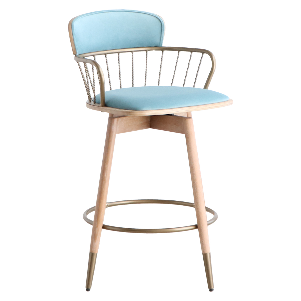 アメリカンチェア座面ベルベット◇カウンターチェア昭和レトロ看板ガレージ基地　椅子 アメリカンチェア座面ベルベット◇カウンターチェア昭和レトロ