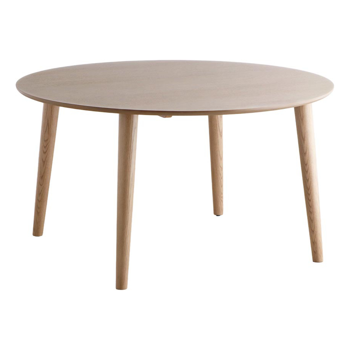 ダイニングテーブル 直径120cm 円形 木製 ロンド ( テーブル 食卓テーブル 机 食卓机 天然木 丸テーブル ダイニング 食卓 木製テーブル 作業台 シンプル 円卓 4人掛け ラウンドテーブル カフェテーブル ) 【ナチュラル】 ナチュラル