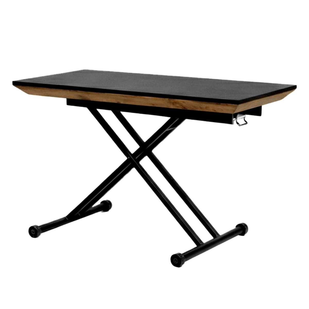 昇降テーブル 幅109.6cm UPカント リフティングテーブル ( 昇降式テーブル ワイド天板 木製 天然木 ローテーブル 一人用 リビング センターテーブル デスク テーブル 机 高さ調節 作業台 コーヒーテーブル 長方形 在宅ワーク )