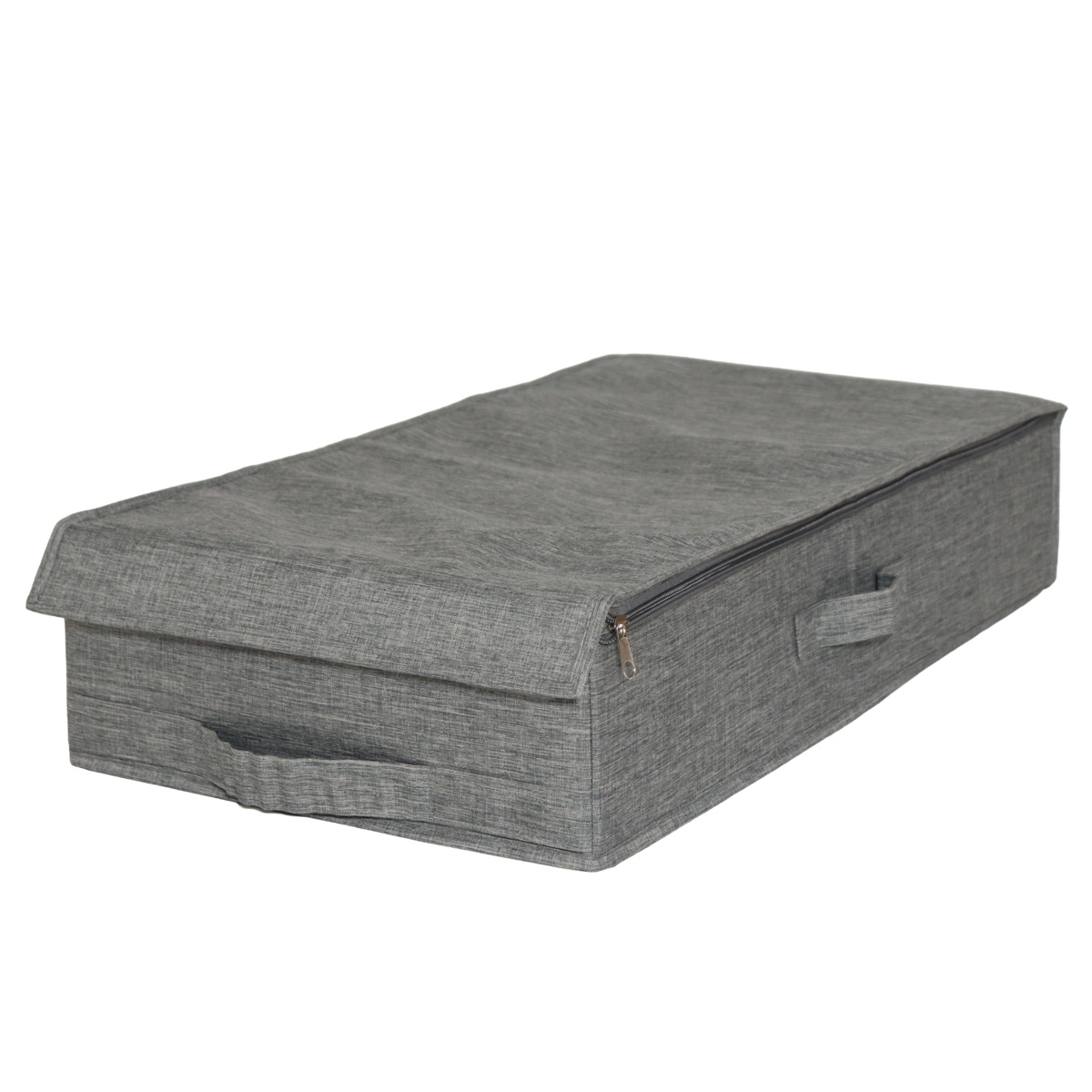 収納ボックス ストレリアカチオン2 BOX UB 幅33×奥行60×高さ13.5cm ( 収納 収納ケース ケース ボックス 小物収納 引き出し 蓋 フタ ふた付き 取っ手付き 持ち手付き ファブリック 布製 おしゃれ カチオン 生地 )