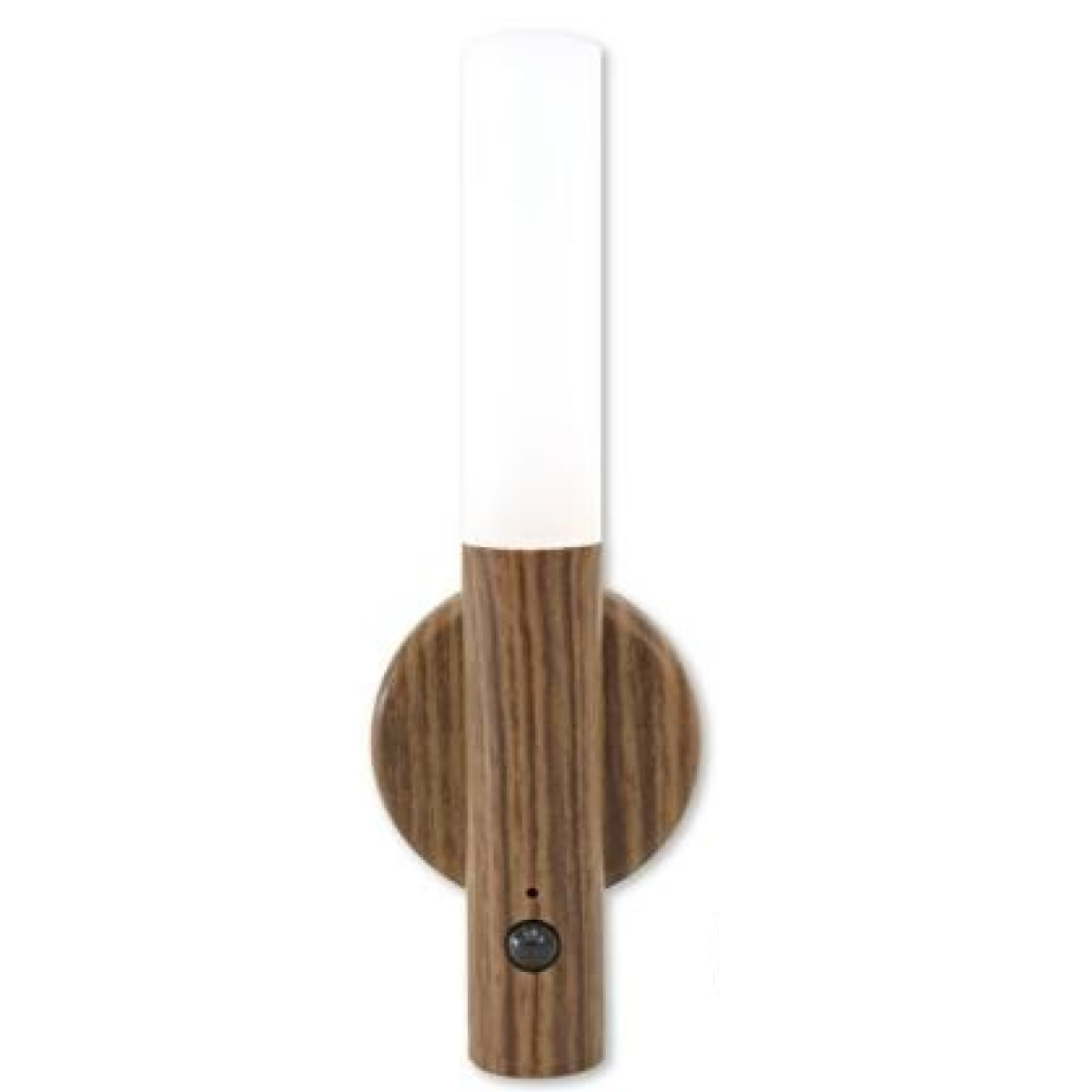 センサーライト USB充電 人感センサー 明暗センサー 木目調 スティックライト ( 照明 ライト マグネット 天然木 人感 室内 玄関 寝室 夜間照明 ウッド調 USB充電式 LED クローゼットライト LEDライト 小型 懐中電灯 2モード点灯 )