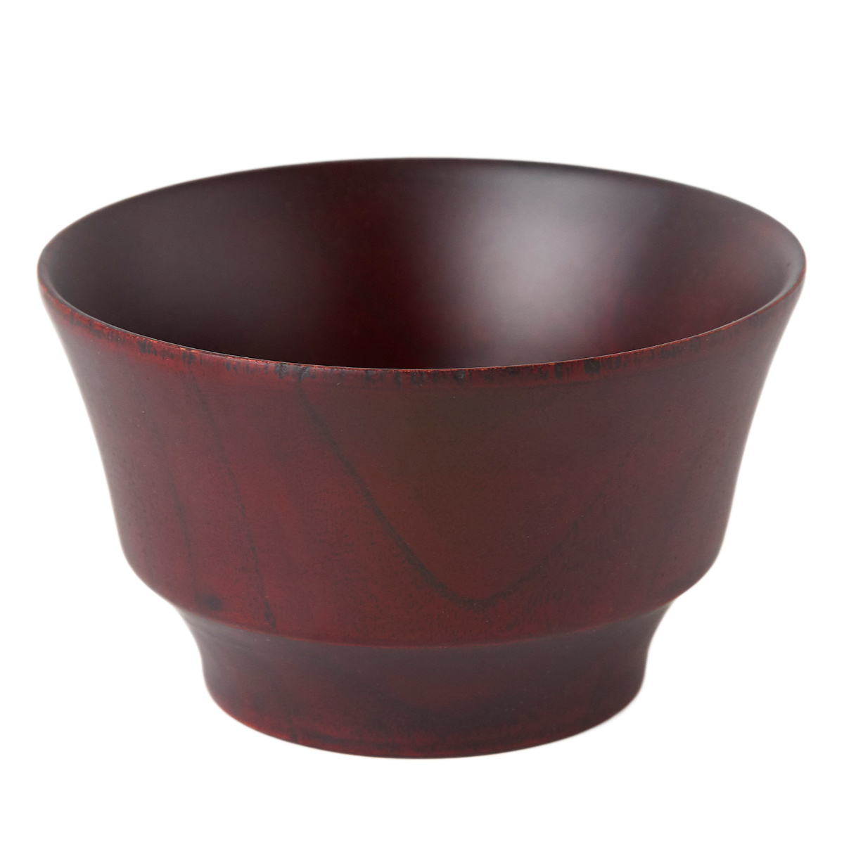 汁椀 B.C. HACHI type1 ( 食洗機対応 340ml 木製 天然木 日本製 茶碗 お椀 スープボウル 食器 和食器 ナチュラル おしゃれ カフェ風 和モダン ) 【ブラウン】 ブラウン