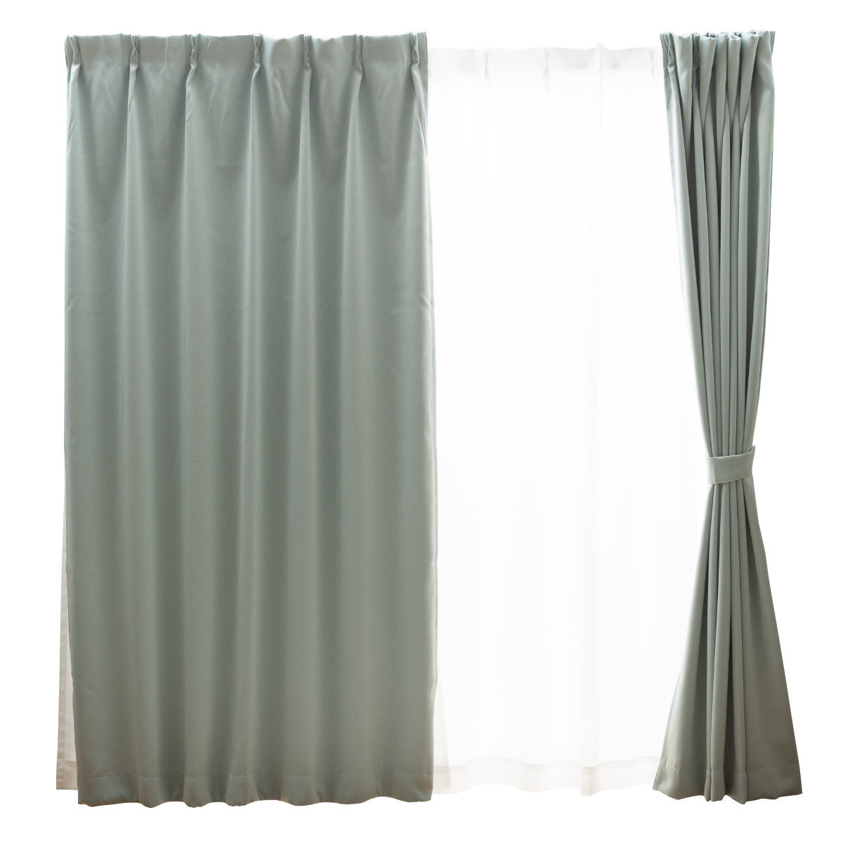 1級遮光カーテン　カーテン　ブラインド　レースカーテン　100×230cm 2枚