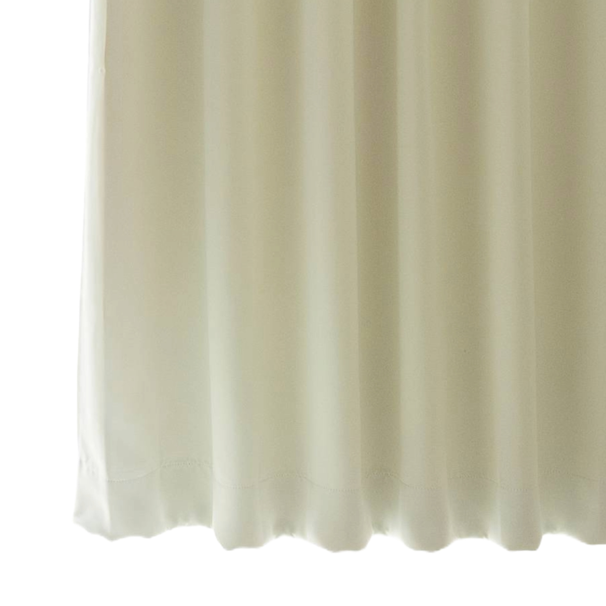 カーテン 幅100cm 2枚 ベルーイ 遮光1級 洗える ドレープカーテン 丈120~210cm ( 遮光カーテン ドレープ 既製品 一級遮光 防炎 ウォッシャブル インテリア 洗濯 可能 無地 1.5倍ヒダ Bフック 窓 日本製 遮光 2枚入り ) 【オフホワイト 丈135cm】 オフホワイト 丈135cm