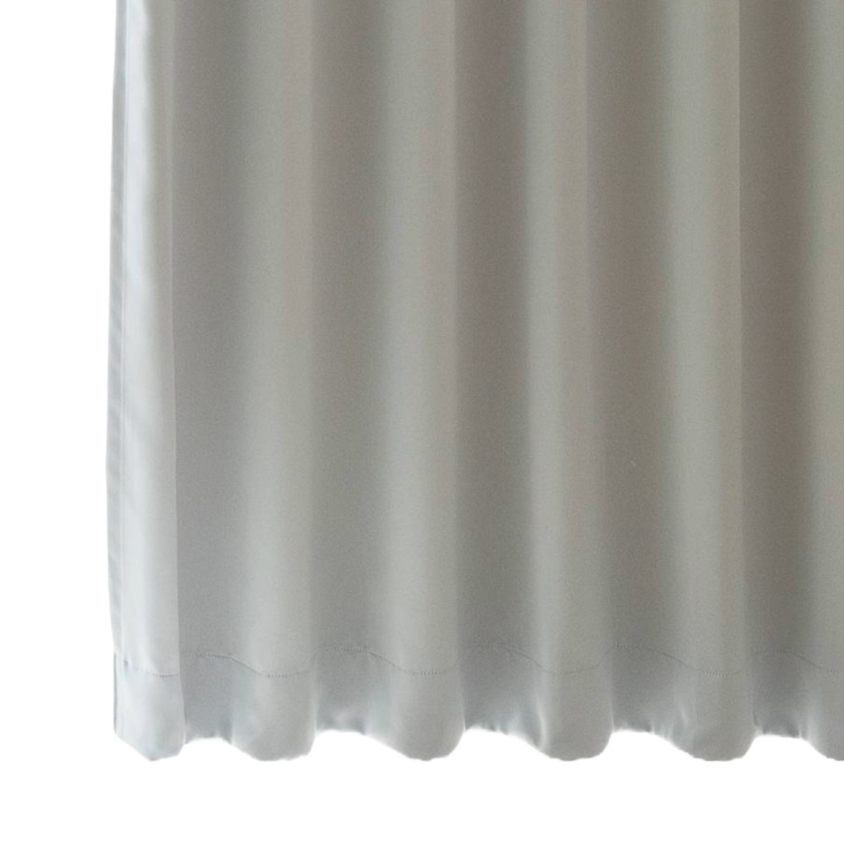 カーテン 幅100cm 2枚 ベルーイ 遮光1級 洗える ドレープカーテン 丈120~210cm ( 遮光カーテン ドレープ 既製品 一級遮光 防炎 ウォッシャブル インテリア 洗濯 可能 無地 1.5倍ヒダ Bフック 窓 日本製 遮光 2枚入り ) 【シルバーグレー 丈200cm】 シルバーグレー 丈200cm