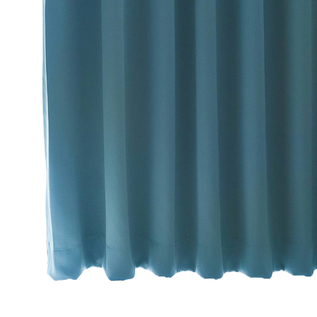 カーテン 幅150cm 1枚 ベルーイ 遮光1級 洗える ドレープカーテン 丈135~210cm ( 遮光カーテン ドレープ 既製品 一級遮光 防炎 ウォッシャブル インテリア 洗濯 可能 無地 1.5倍ヒダ Bフック 窓 日本製 遮光 2枚入り ) 【マリンブルー 丈135cm】 マリンブルー 丈135cm