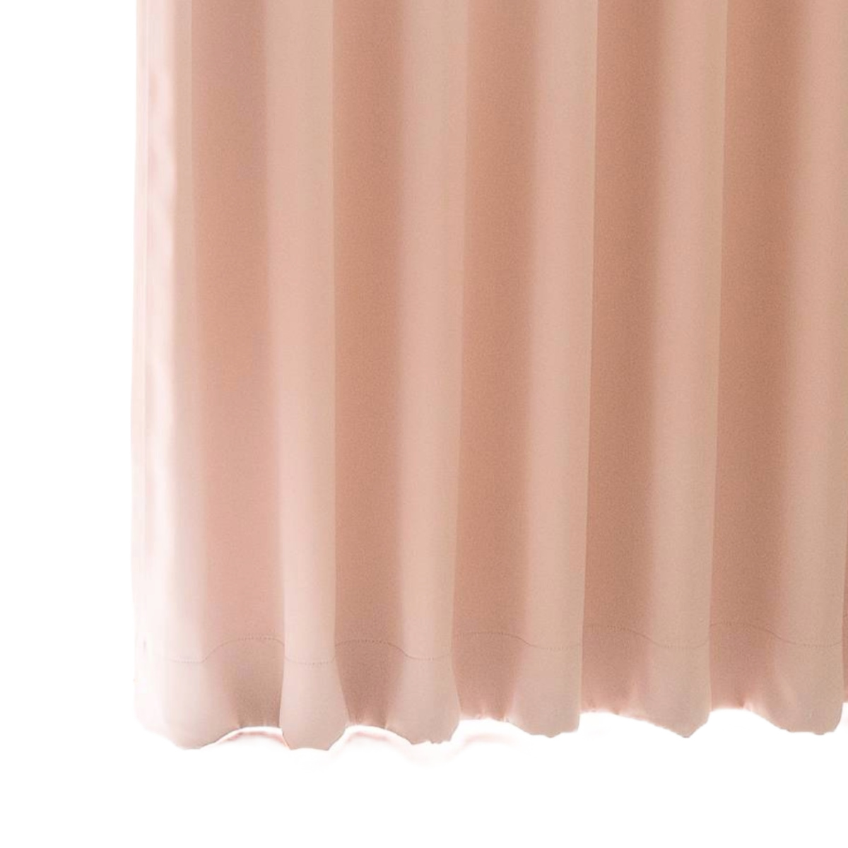 カーテン 幅150cm 1枚 ベルーイ 遮光1級 洗える ドレープカーテン 丈135~210cm ( 遮光カーテン ドレープ 既製品 一級遮光 防炎 ウォッシャブル インテリア 洗濯 可能 無地 1.5倍ヒダ Bフック 窓 日本製 遮光 2枚入り ) 【ピーチ 丈135cm】 ピーチ 丈135cm