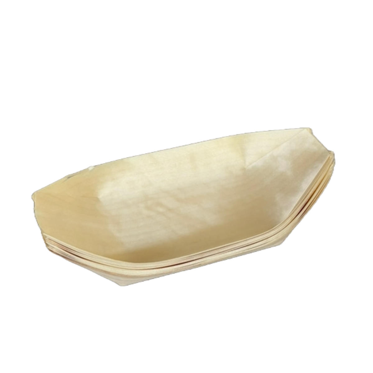 たこ焼き皿 10枚入り 木製 元祖やきやき たこ焼き盛り皿 ( 舟皿 船皿 船形皿 木 たこ焼用 たこ焼き 盛り付け グッズ 使い捨て 容器 焼きそば 屋台 )